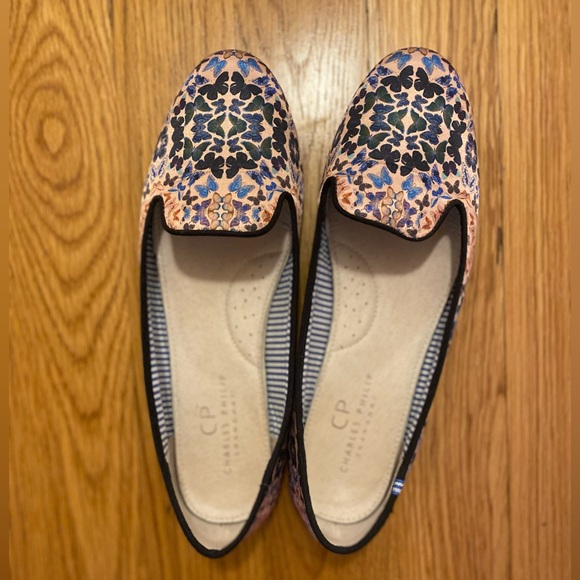 Charles Philip Shanghai flats, size 11 but fit a 10. - Picture 1 of 7
